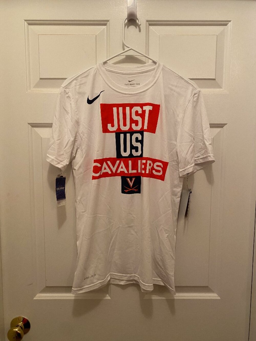 NWT UVA Virginia Cavaliers Men's Basketball Team Issued Nike T-Shirt Medium